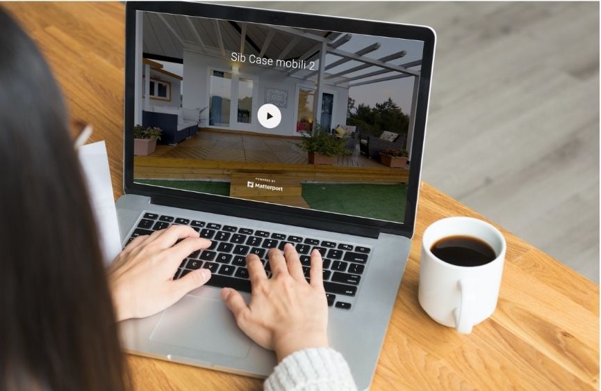 Scopri l&rsquo;interno di una casa prefabbricata mobile con il virtual tour 3D