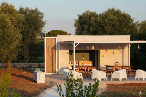 Il bar prefabbricato &egrave; una soluzione versatile e facilmente rimovibile